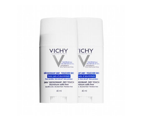 Vichy 24h Deodorant (2x40ml) - Desodorantes