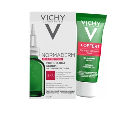 Vichy Normaderm Sérum Probio-BHA 30ml + Gel Purificante Intenso 50ml