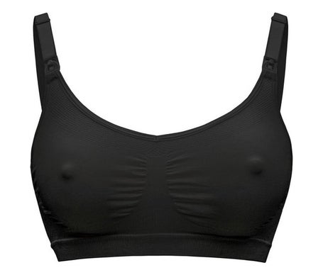 Medela Keep Cool Sujetador Lactancia Transpirable Negro L 1 ud