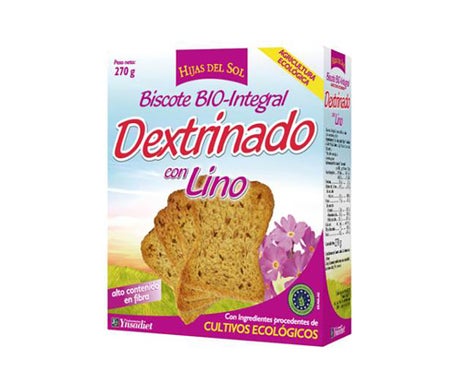 Hijas del Sol Pan de Lino Dextrinado BIO 270g