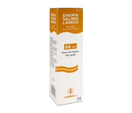 Lainco Derm Enema Salino Suero Fisiológico 66ml