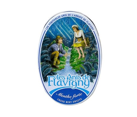 Les Anis de Flavigny Caramelo Menta Fuerte 50g