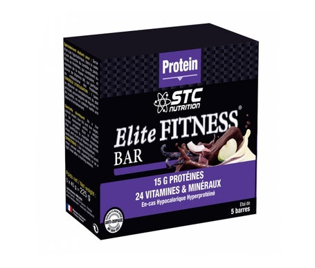 STC Nutrition Elite Fitness Bar Vainilla 5x45g | Natural Doctor
