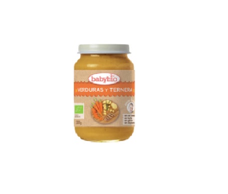 Babybio Tarrito Ecológico De Verduras Y Ternera 200g