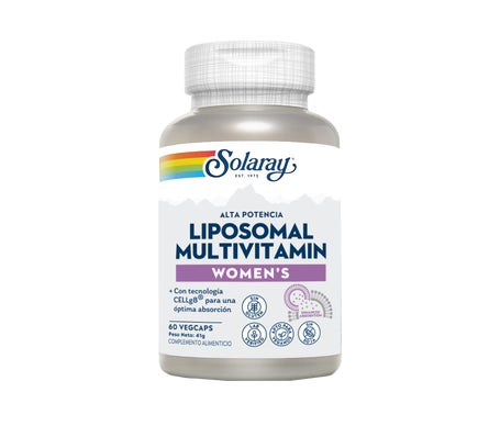 Solaray Liposomal Multivitamin Mujer 60 caps