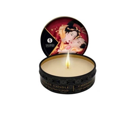 Shunga Vela + Aceite Masaje Romance