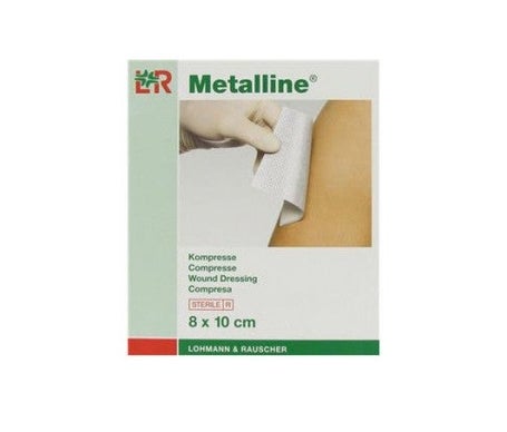 Lohmann RauscherCompresas Metálicas Striles 8 x 10 cm /10