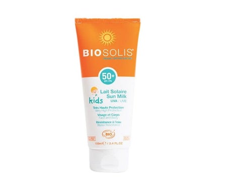 Biosolis Leche Solar Facial Y Corporal Niños Spf50+ 100ml.