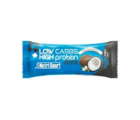 Barritas Low Carbs Nutrisport Exp. + 16 Und. - Coco