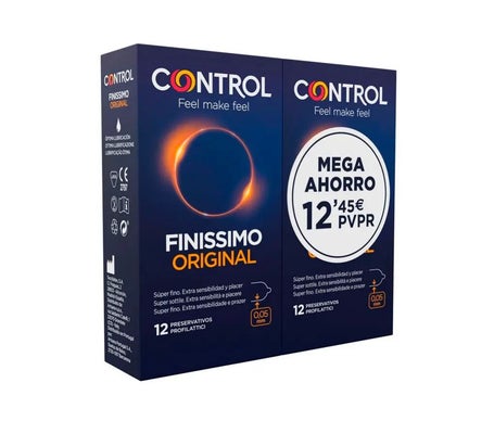 Control Finissimo Original 12+12uds