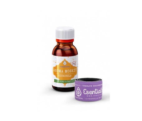 Esential Aroms Citronela Aceite Esencial 15ml + Brazalete