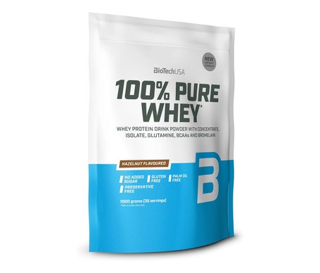 BioTech USA 100% Pure Whey Avellana 1000g