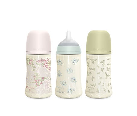 Suavinex Sx Pro Selection Biberón Tetina Silicon +3M 270 ml 1 ud