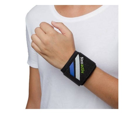 Emo Neoactiv Muñequera Ajustable Negra T-U