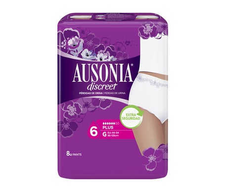 Ausonia Discreet Pant Plus T-G 8uds