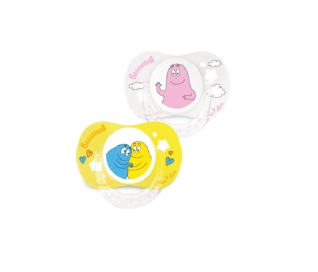 Luc et Léa Chupete Barbapapa 0-6 Meses 2uds