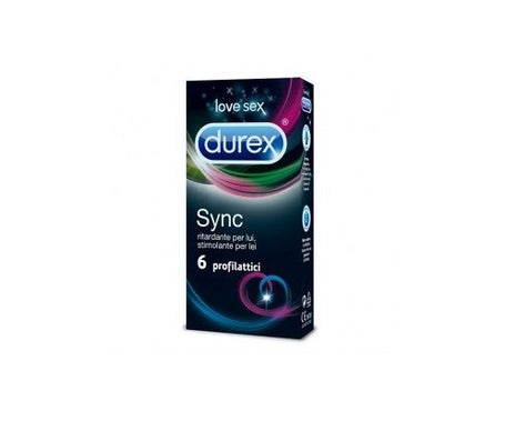 Durex Sync (6 pcs.) - Preservativos
