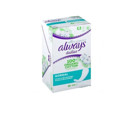 Always Panty liner Cotton Protection Normal (38 pcs.) - Higiene femenina