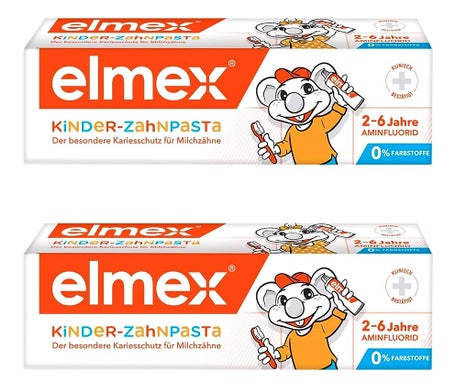 Elmex Caries Protección Infantil Pasta de dientes 2X50ml