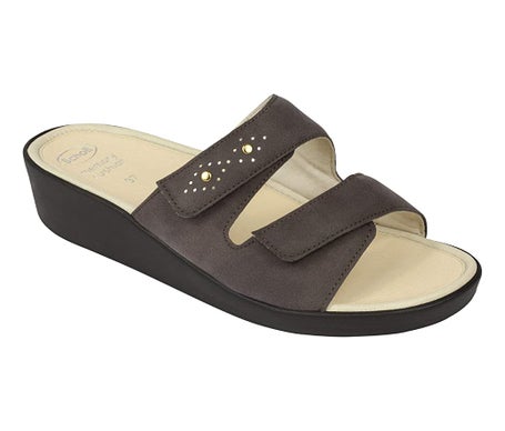 Scholl Mariele Mule Memory Cushion Ciruela Talla 40 1 Par