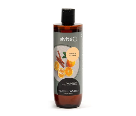 Alvita gel de Baño Naranja Canela 400 ml