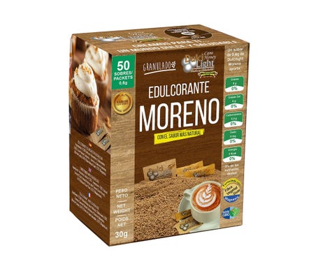 Dulcilight Edulcorante Monodosis Moreno 50uds