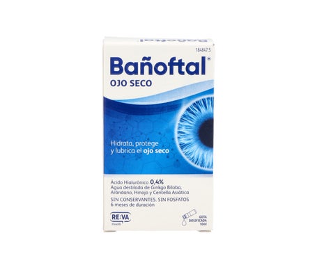 Bañoftal Multidosis Ojo Seco 0,4% 10ml