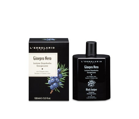 'L''Erbolario Black Juniper Energising Aftershave Lotion 100ml'