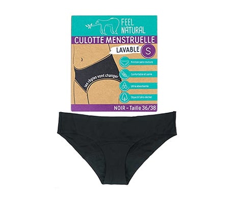 Feel Natural Bragas Menstruales Negro 1ud