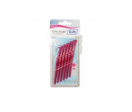 TePe® cepillo interdental angulado 0,4mm rosa