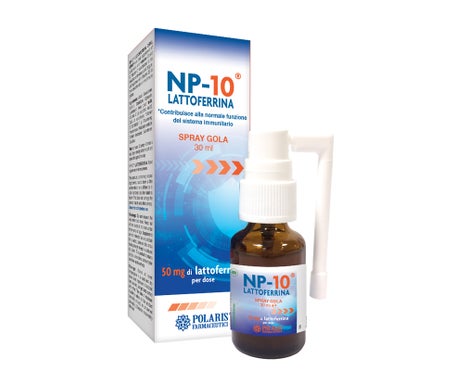 Polaris Np-10 Lactoferrina Spray Garganta 30ml