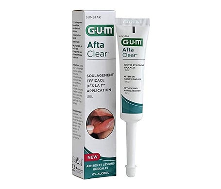 Gum Afta Clear Gel Aftas y Lesiones Bucales 10ml