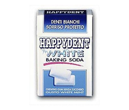 Happydent White Baking Soda Chicle 21uds