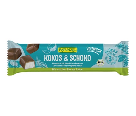 Rapunzel Barrita Kokos Coco Chocolate Leche Bio 50g