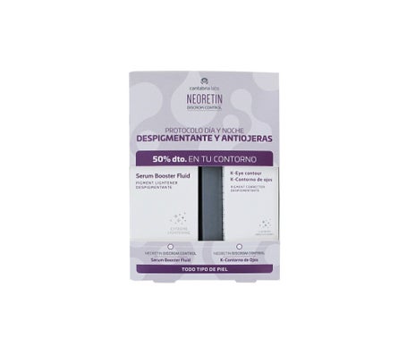 Neoretin Pack Discrom Control Sérum Booster + K-Eye Contour