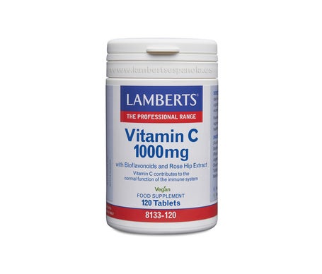 Lamberts Vitamina C 1000mg con Bioflavonoides 120comp
