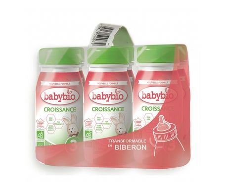 BabyBio 3ag Leche de Crecimiento 6x250ml