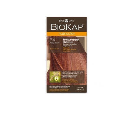 Biokap Tinte 7.4 Rojo Cobrizo 140ml