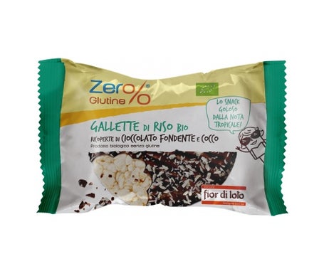 Fior di Loto Zero % Glutine Galletas Arroz Chocolate 33 g | Natural Doctor