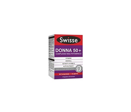 Mujer suiza 50+ Multivitamínico 30 Comprimidos