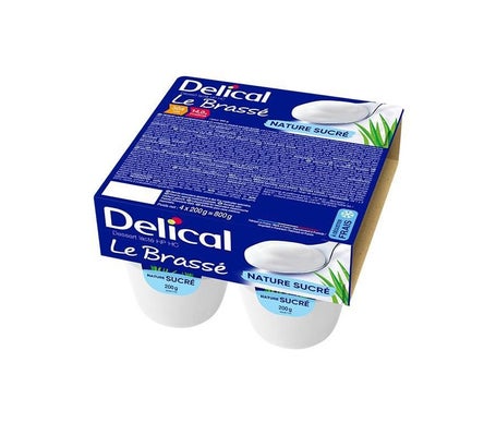 Delical Crema Dessert Natural Sin Lactosa 4x200g