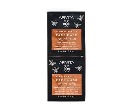 Apivita Mascarilla Facial Jalea Real 2 X8 ml