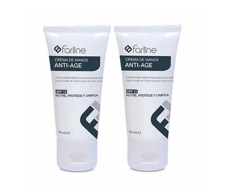 Farline Duplo Crema Manos Antiedad 2x50ml