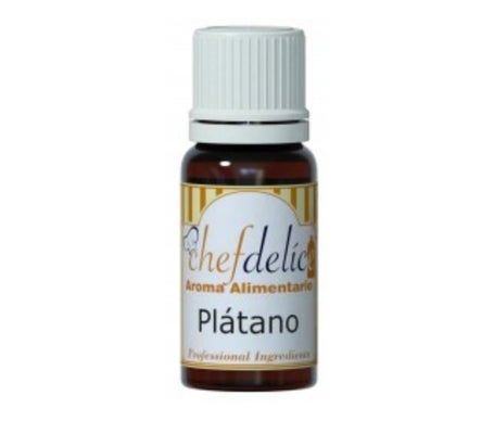 Chefdelice Aroma Platano Sin Gluten Concentrado 10ml | Natural Doctor