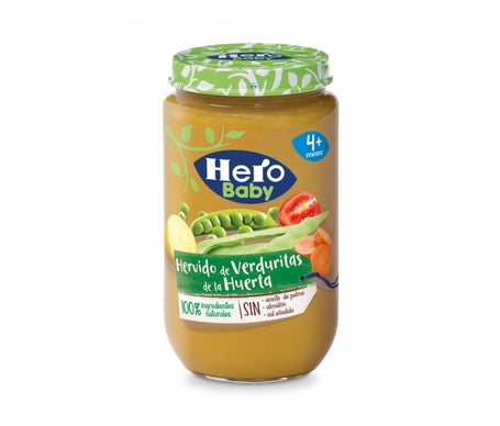 Hero Baby Tarro de Verduras de la Huerta 235g