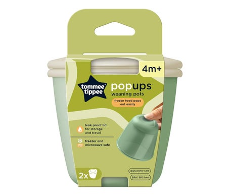 Tommee Tippee Explora Envase con Tapa 2uds