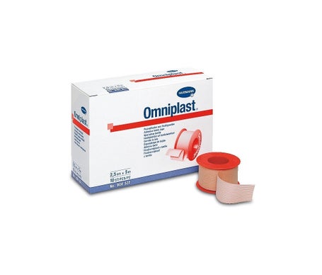 Omniplast Esparadrapo Tejido 2,5cmx5m