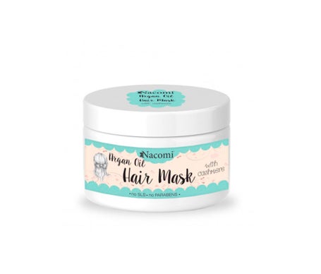 Nacomi Mascarilla con Aceite de Argán y Cachemira 200ml