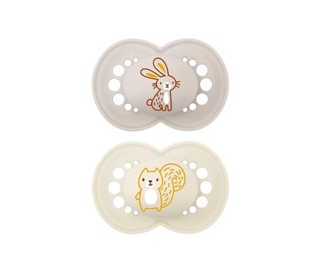 Mam Chupete Silicona Original Matt N 6+ Meses 2uds