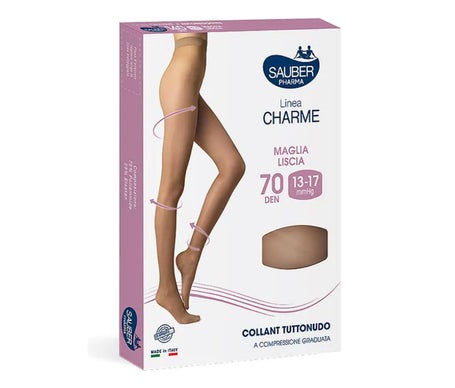 Sauber Charme Pantimedia At 70 Malla Lisa M Talla 5 1ud
